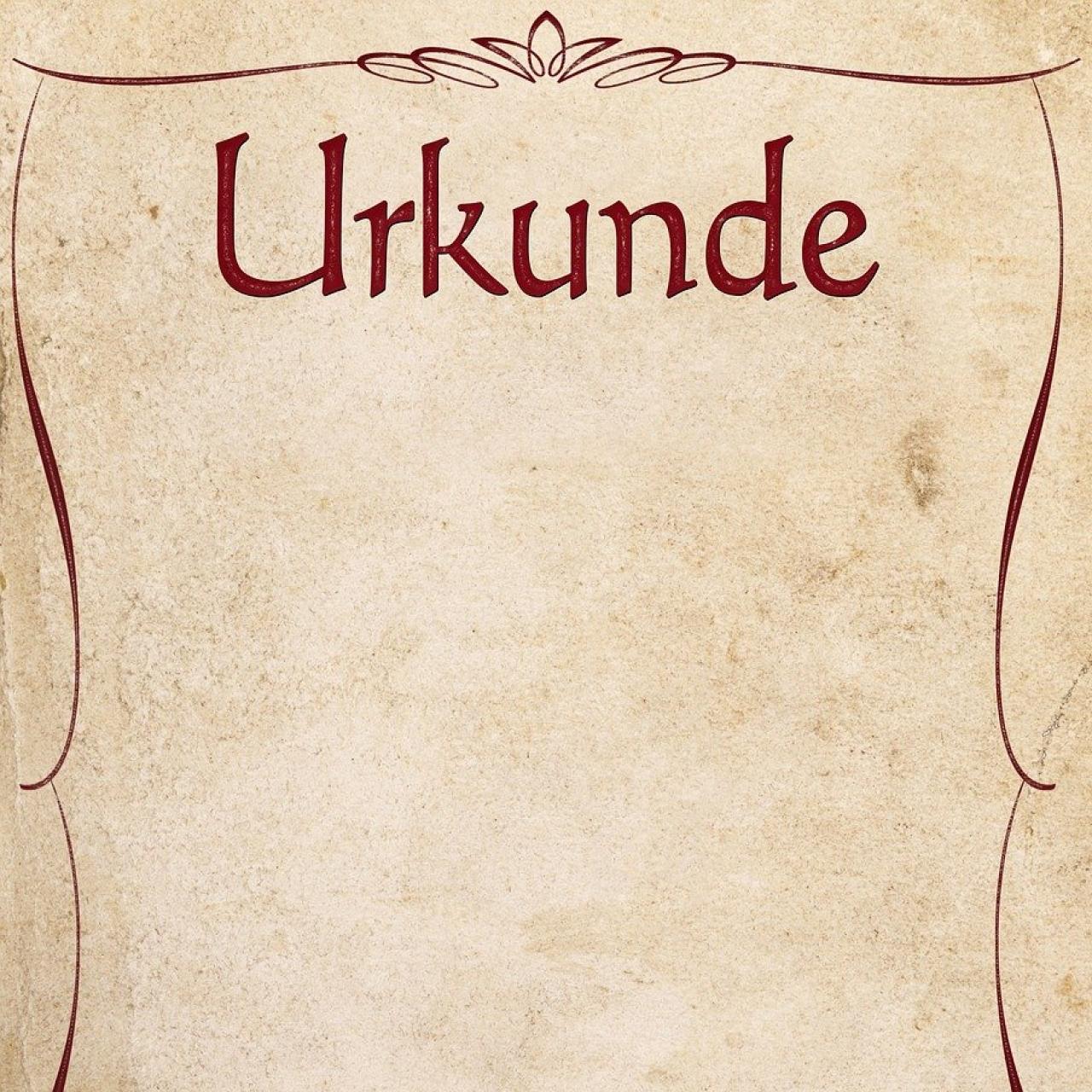 Urkunde